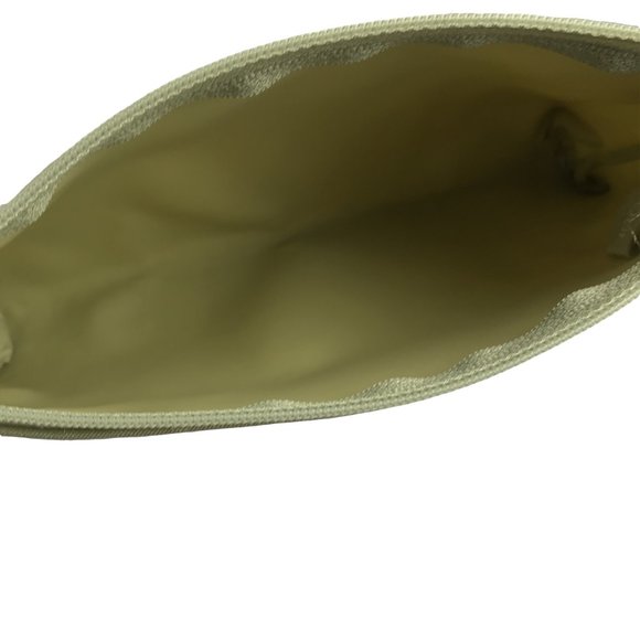 Clinique Green Shiny Cosmetic Makeup Travel Bag - Picture 4 of 7